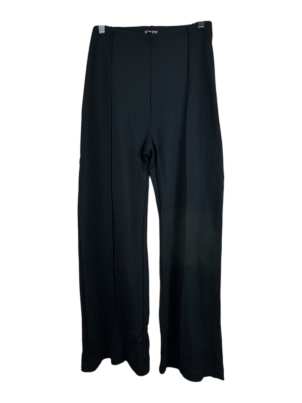 J Crew Wide leg Ponte Pull on Pants Black Size XL  Office Business Casual